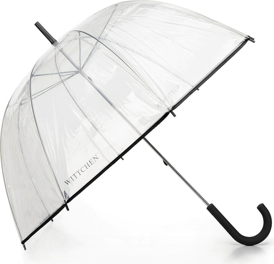 Czarny parasol Wittchen