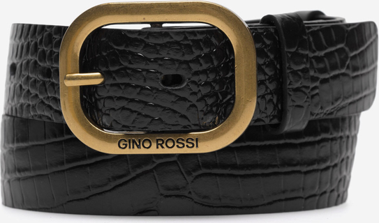 Czarny pasek Gino Rossi