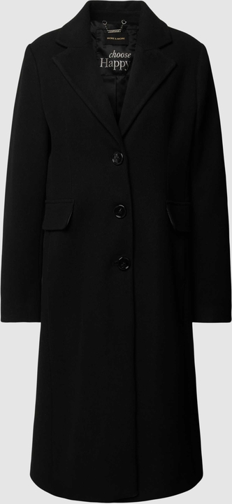 Czarny płaszcz męski More & More