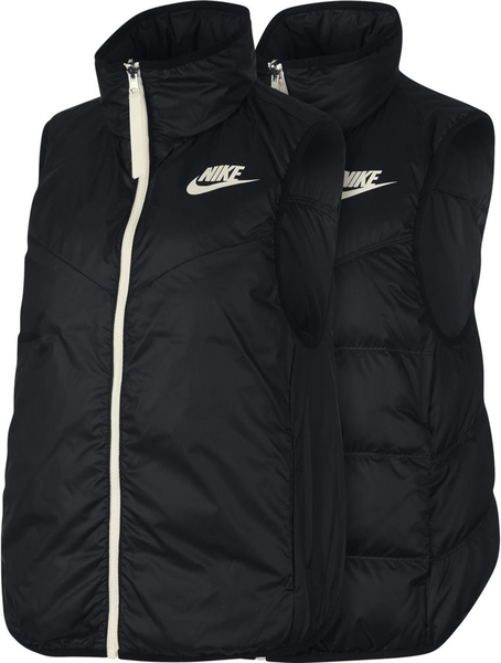Czarny płaszcz Nike