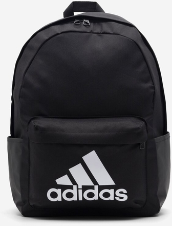 Czarny plecak Adidas z nadrukiem w sportowym stylu