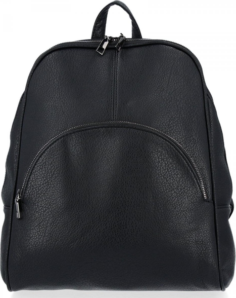 Czarny plecak Herisson w stylu glamour
