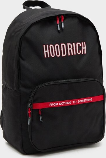 Czarny plecak Hoodrich w młodzieżowym stylu