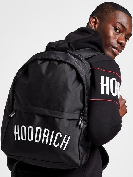 Czarny plecak męski Hoodrich