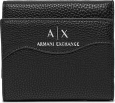 Czarny portfel Armani Exchange