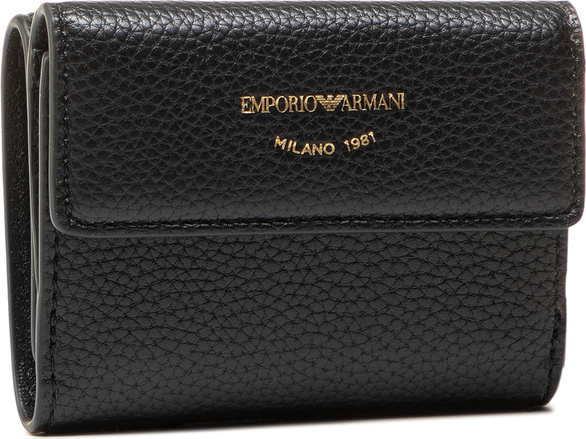 Czarny portfel Emporio Armani