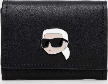 Czarny portfel Karl Lagerfeld