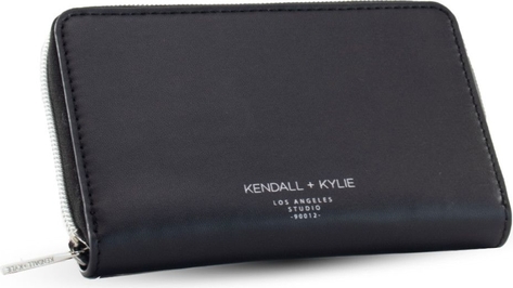 Czarny portfel Kendall I Kylie