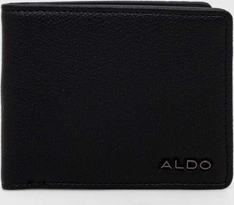 Czarny portfel męski Aldo