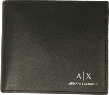 Czarny portfel męski Armani Exchange