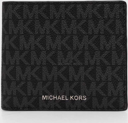 Czarny portfel męski Michael Kors
