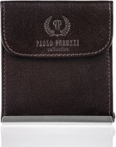Czarny portfel męski Paolo Peruzzi