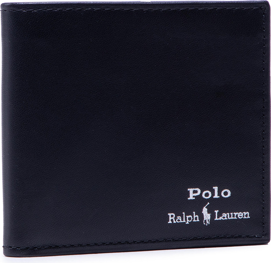 Czarny portfel męski POLO RALPH LAUREN
