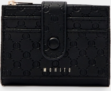 Czarny portfel Mohito