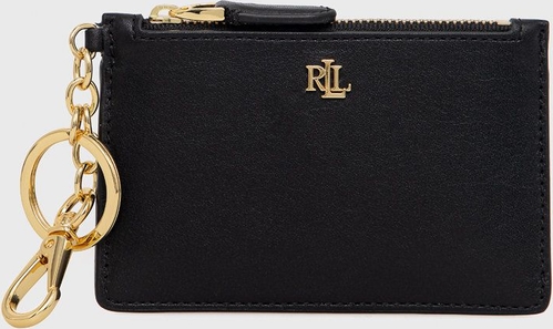 Czarny portfel Ralph Lauren