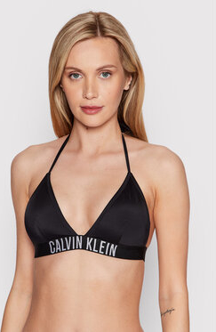 Czarny strój kąpielowy Calvin Klein w młodzieżowym stylu