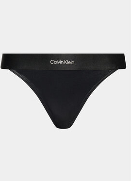 Czarny strój kąpielowy Calvin Klein w młodzieżowym stylu