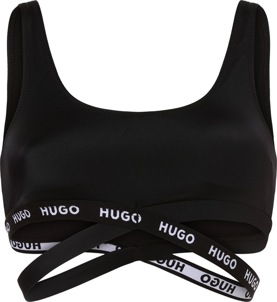 Czarny strój kąpielowy Hugo Boss w stylu casual