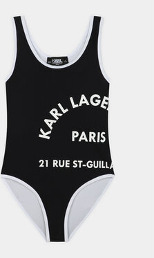 Czarny strój kąpielowy Karl Lagerfeld