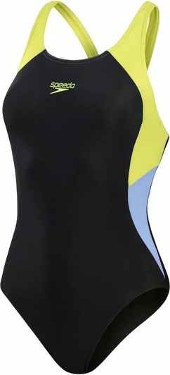 Czarny strój kąpielowy Speedo w sportowym stylu