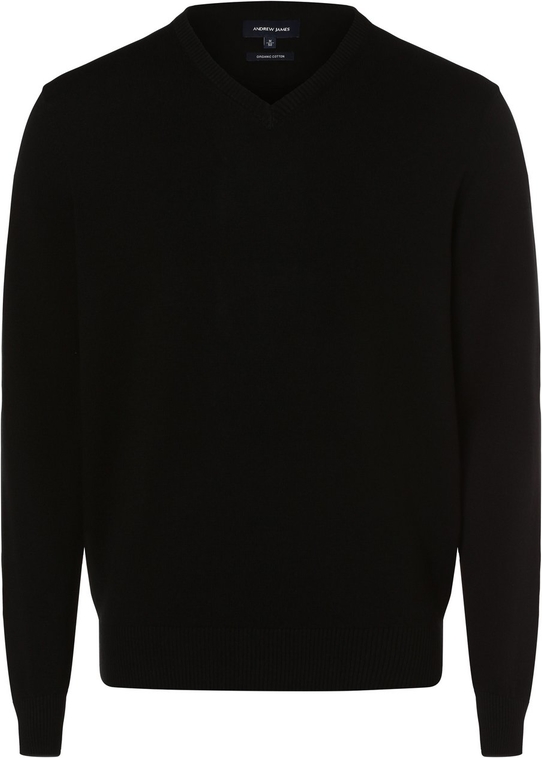 Czarny sweter Andrew James