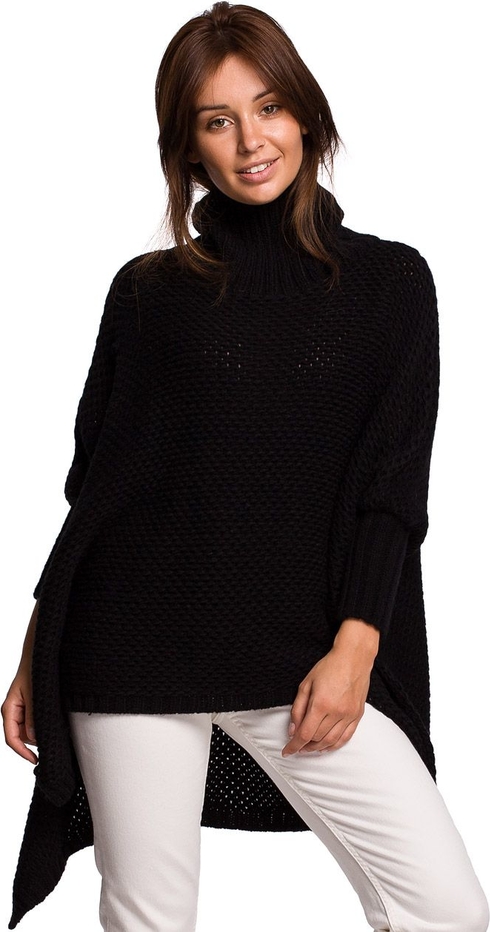 Czarny sweter Be Knit w stylu casual