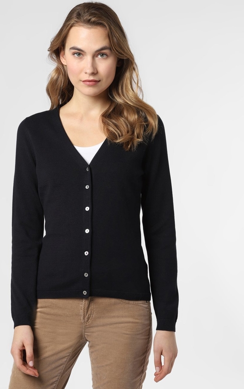 Czarny sweter brookshire z bawełny
