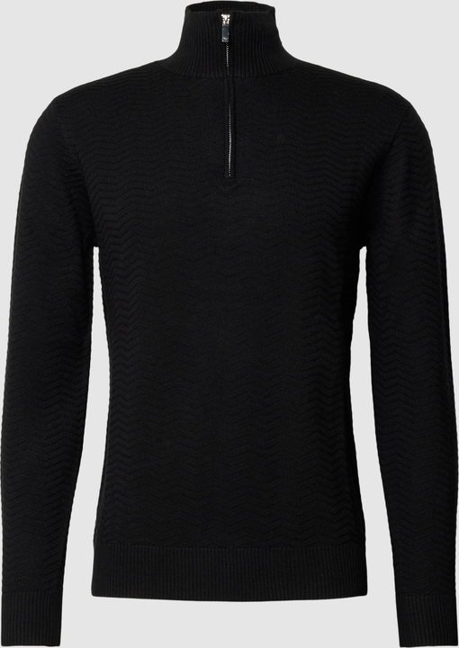 Czarny sweter Emporio Armani