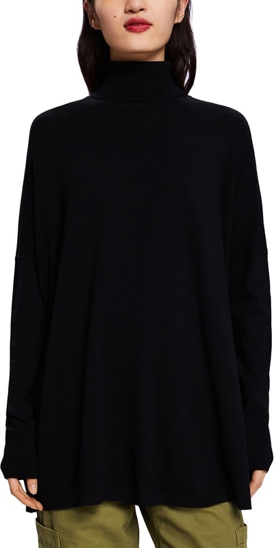 Czarny sweter Esprit w stylu casual