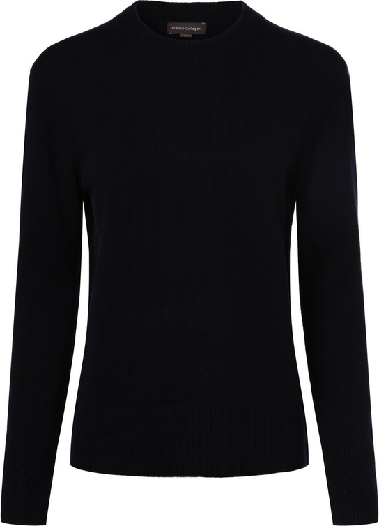 Czarny sweter Franco Callegari z wełny