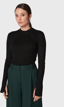Czarny sweter Gina Tricot w stylu casual