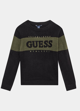 Czarny sweter Guess