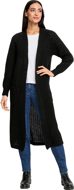 Czarny sweter Heine w stylu casual z wełny