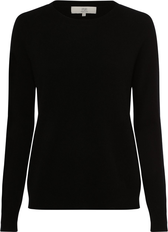 Czarny sweter Ipuri Essentials w stylu casual z kaszmiru