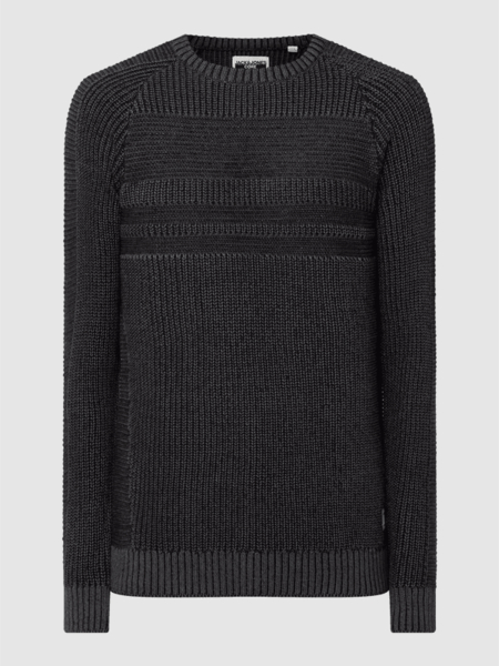 Czarny sweter Jack & Jones z bawełny