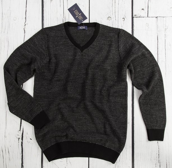 Czarny sweter Laid-back