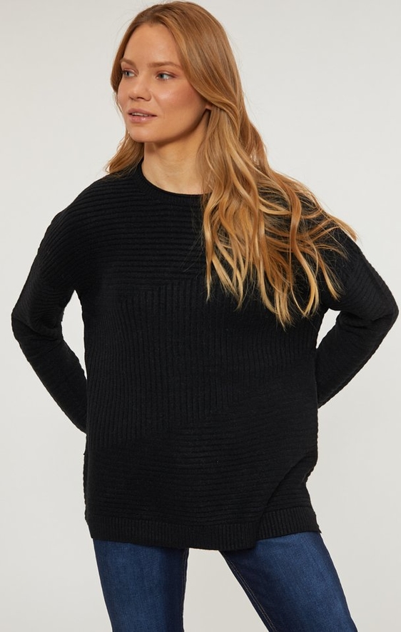 Czarny sweter Monnari w stylu casual