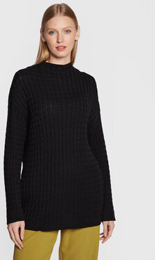 Czarny sweter MSCH Copenhagen w stylu casual
