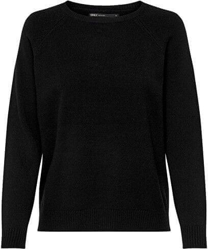Czarny sweter Only w stylu casual z dzianiny