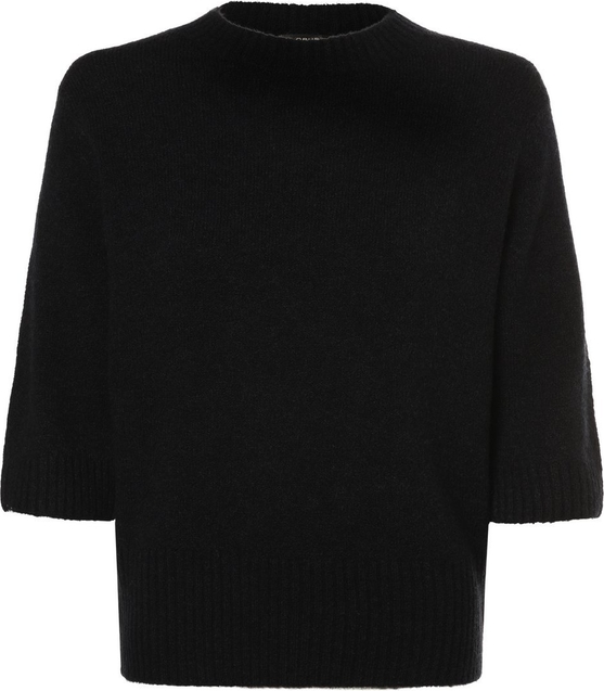 Czarny sweter Opus z moheru