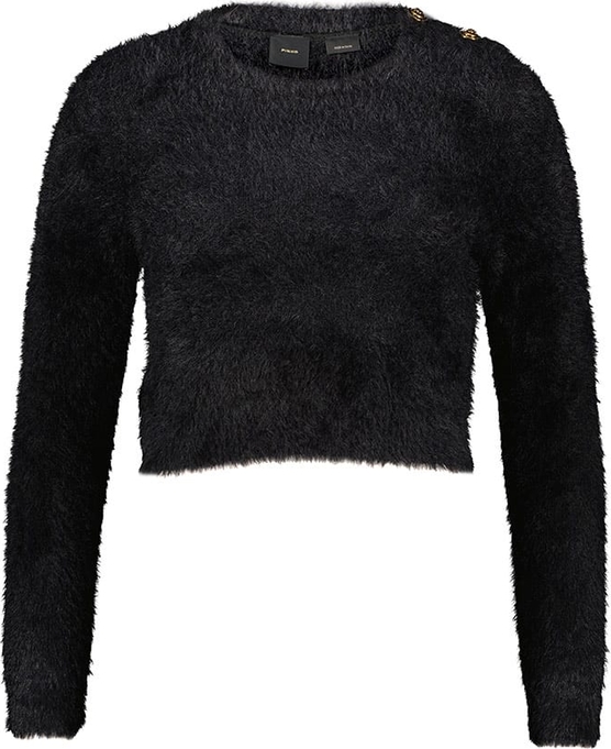 Czarny sweter Pinko w stylu casual