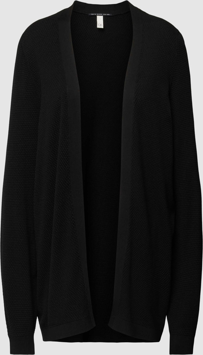 Czarny sweter Qs w stylu casual z bawełny