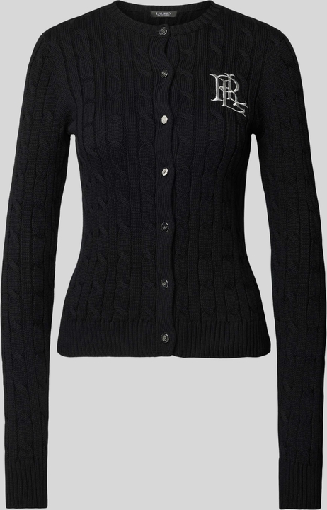 Czarny sweter Ralph Lauren w stylu casual