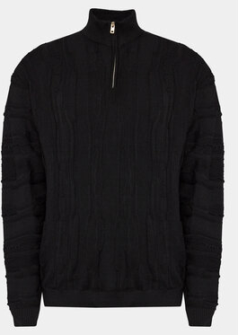 Czarny sweter Redefined Rebel w stylu casual