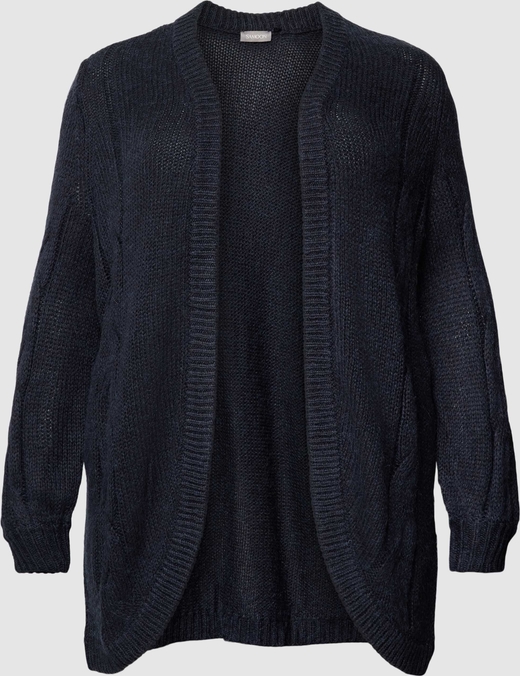 Czarny sweter Samoon w stylu casual z wełny