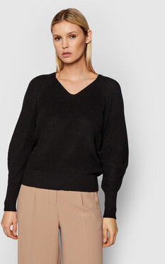 Czarny sweter Selected Femme w stylu casual