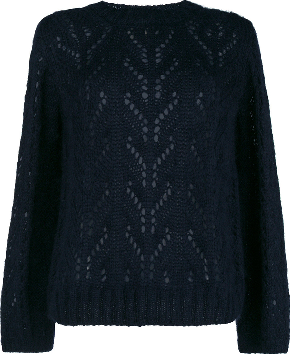 Czarny sweter Semicouture