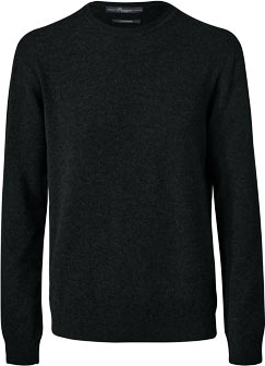 Czarny sweter Tchibo z kaszmiru