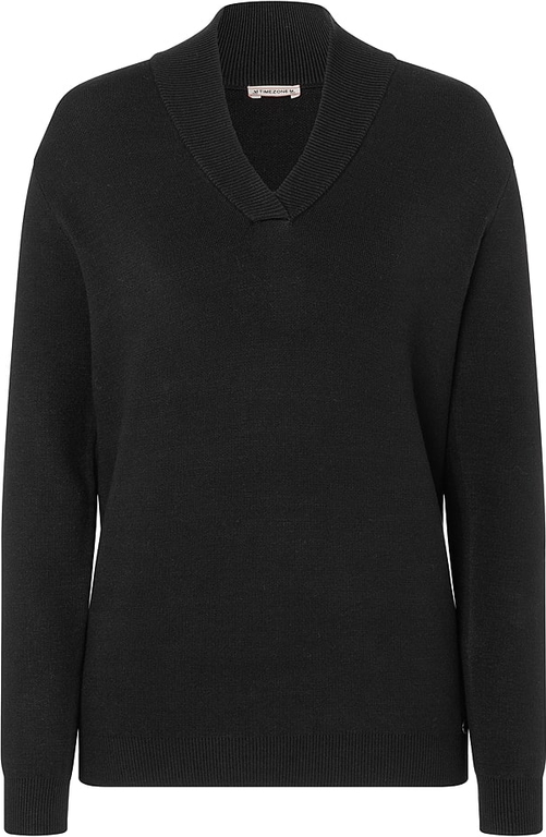Czarny sweter Timezone w stylu casual