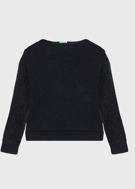 Czarny sweter United Colors Of Benetton